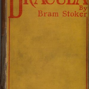 Dracula 1st Edition Cover by Bram Stoker