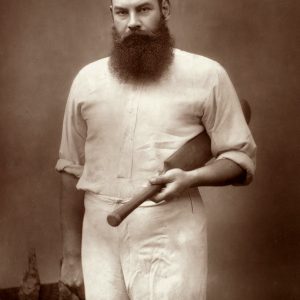 Portrait of the cricketer W. G. Grace