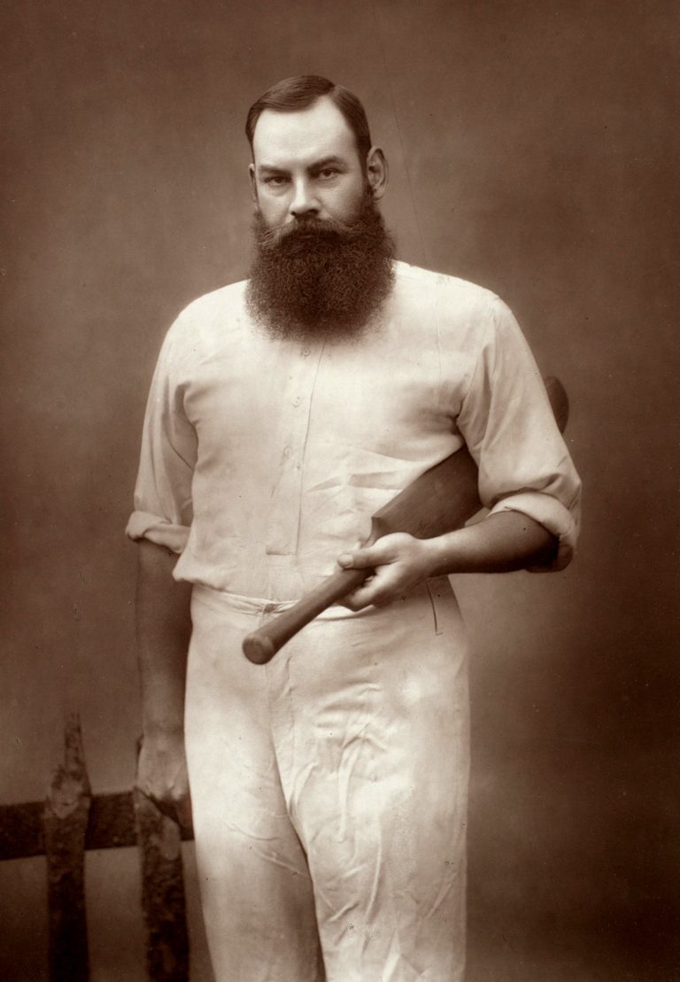 Portrait of the cricketer W. G. Grace