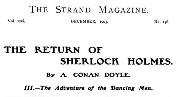 A. C. Doyle – The Adventure of The Dancing Men : Sherlock Holmes