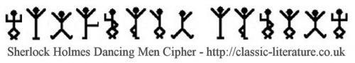 Sherlock Holmes The Dancing Men Cipher