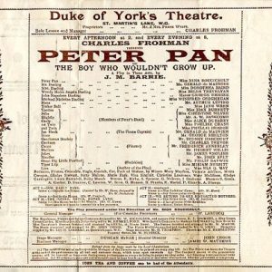 Peter Pan Play at the Duke of York's Theatre