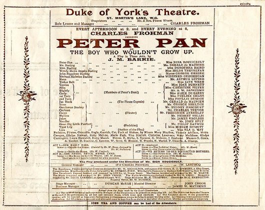 Peter Pan Play at the Duke of York's Theatre