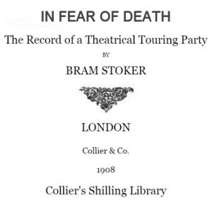 In Fear of Death by Bram Stoker