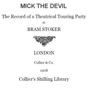 Mick the Devil by Bram Stoker