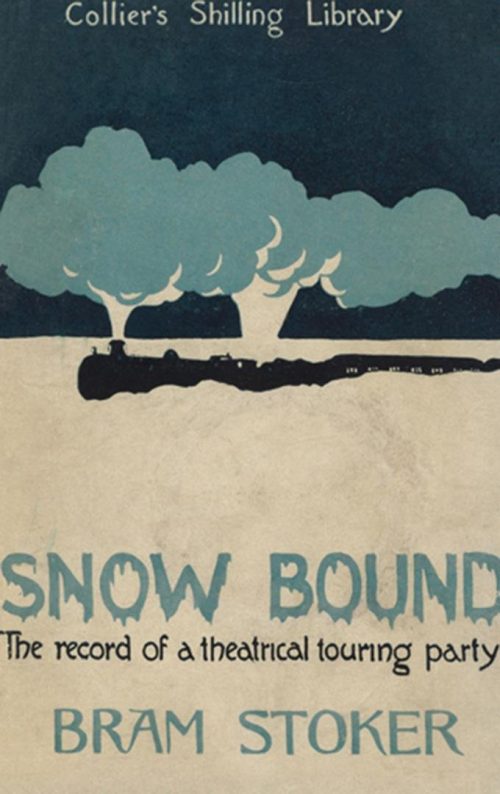 Snowbound Book Cover by Bram Stoker