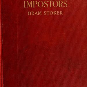 Famous Impostors Book Cover by Bram Stoker