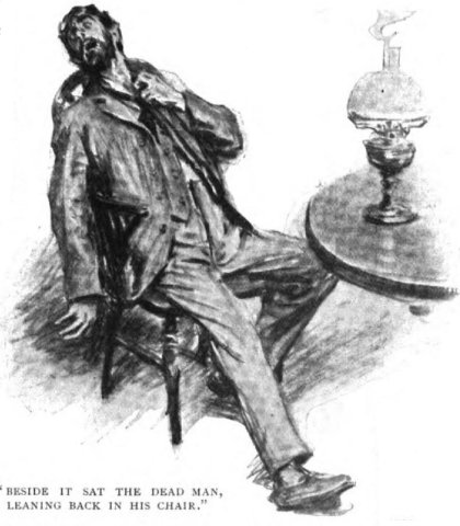 Sherlock Holmes The Adventure of the Devil's Foot Beside it sat the dead man, leaning back in his chair