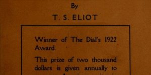 The Waste Land Poem Book Cover by T. S. Eliot