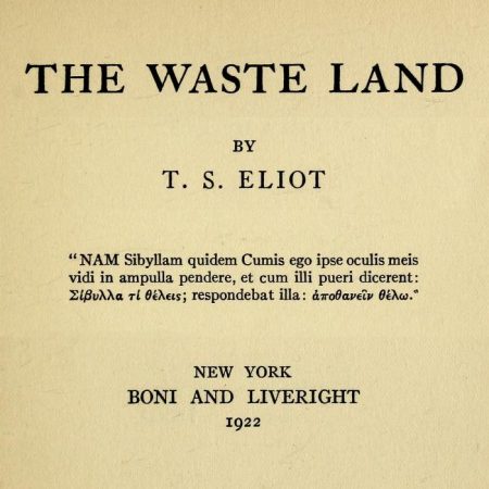 the wasteland and other poems