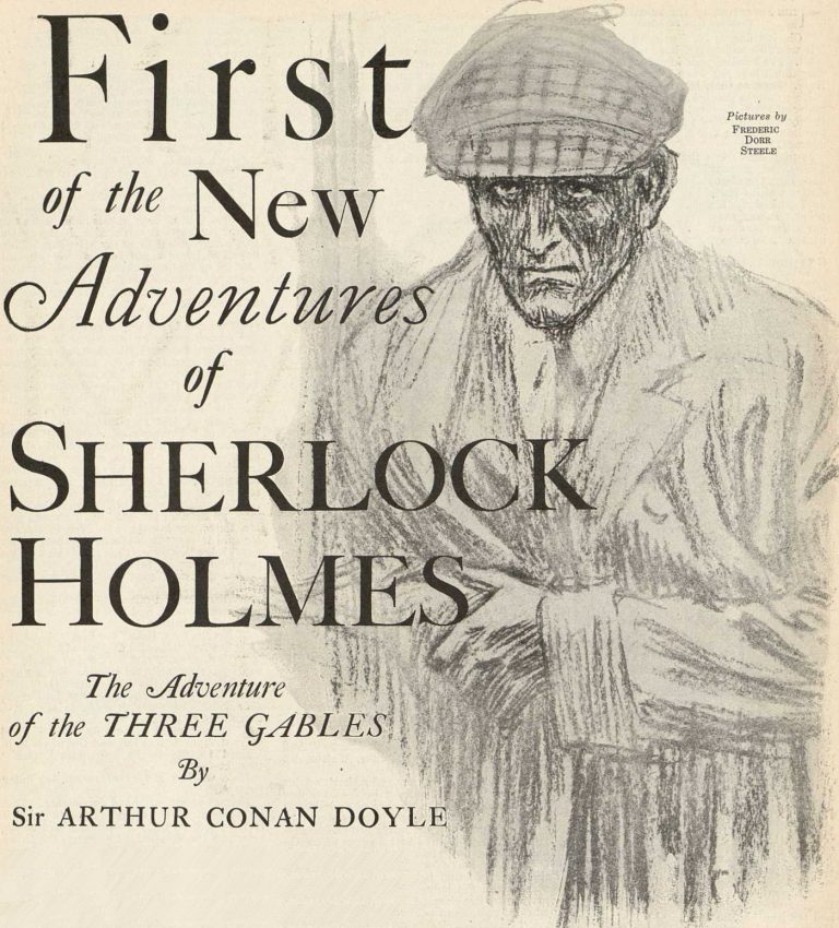 Sherlock Holmes The Adventure of the Three Gables