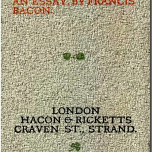 Francis Bacon Essay Of Gardens