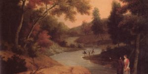 View on the Wissahickon by James Peale 1830