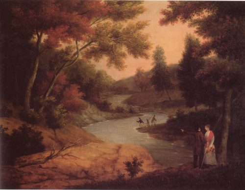 View on the Wissahickon by James Peale 1830