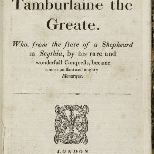 Tamburlaine the Great, Part I by Christopher Marlowe