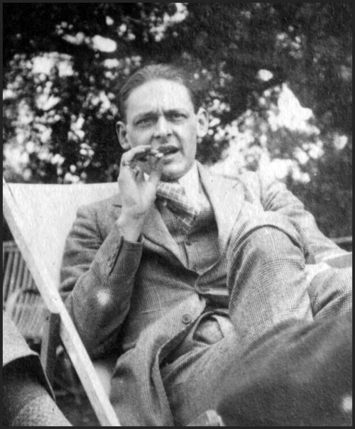 T. S. Eliot Photograph by Lady Ottoline Morrell